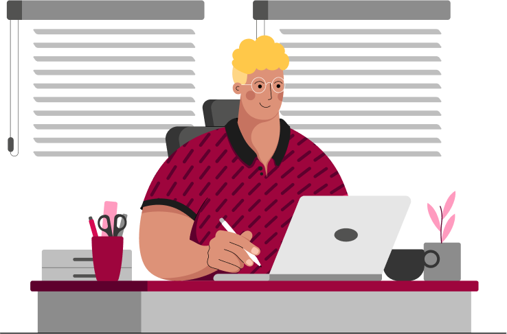 Ilustração Canais de Atendimento